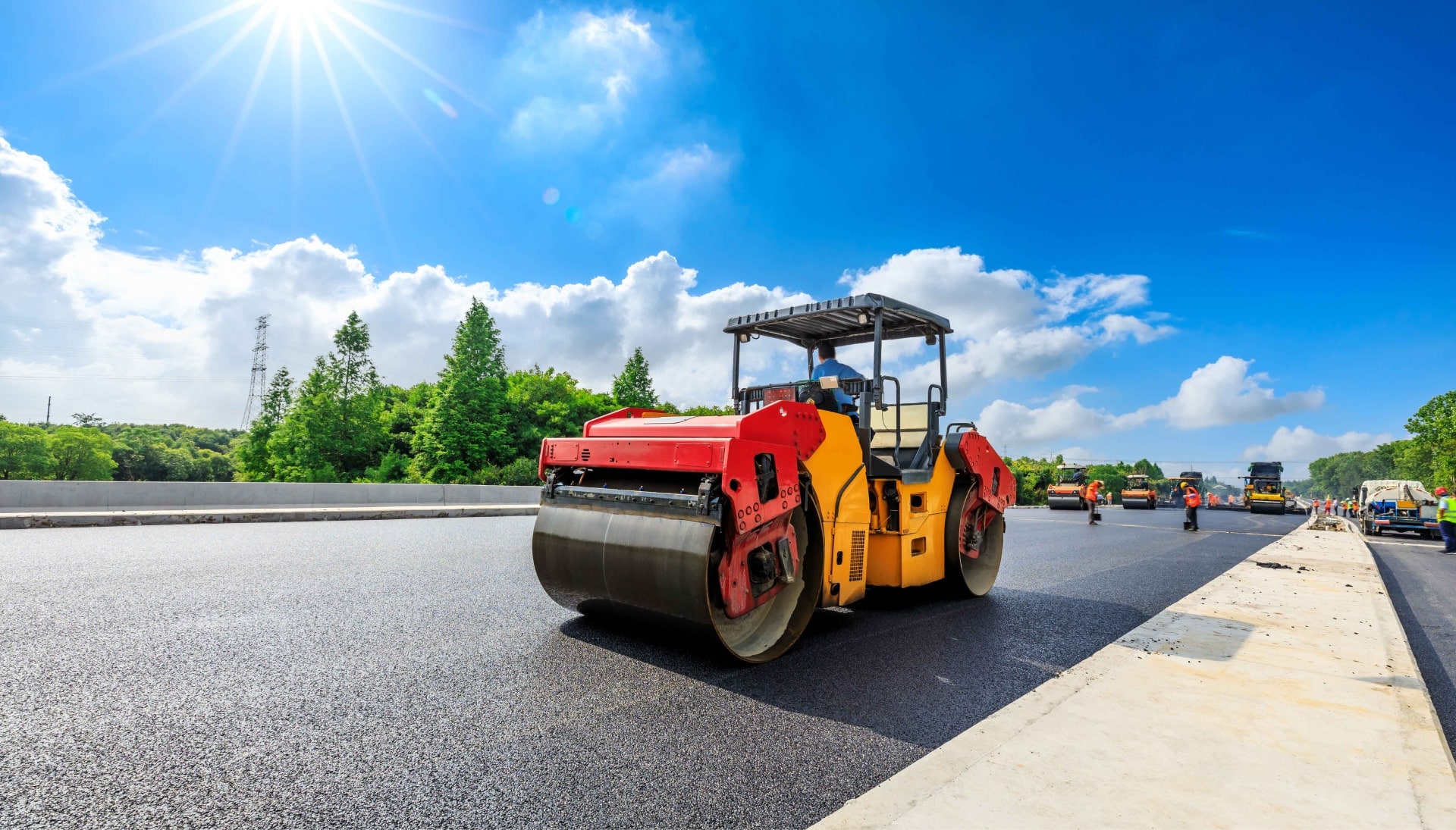 Smooth asphalt paving in Augusta, GA creates durable surfaces.